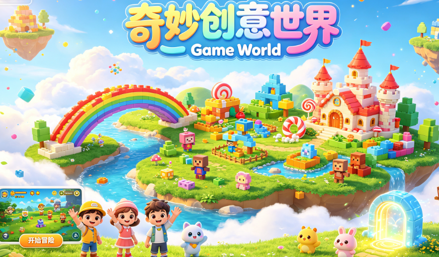 奇妙创意世界下载安装最新版(Game World) 奇妙创意世界下载安装最新版(Game World)