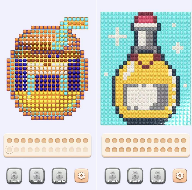 ��ʯ��ɫJewel Coloring��Ϸ