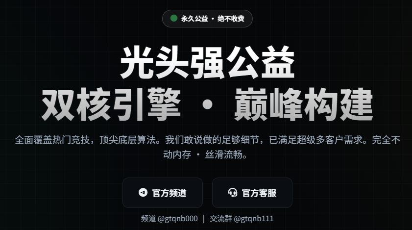 光头强公益辅助器(免费)官方 光头强公益辅助器(免费)官方