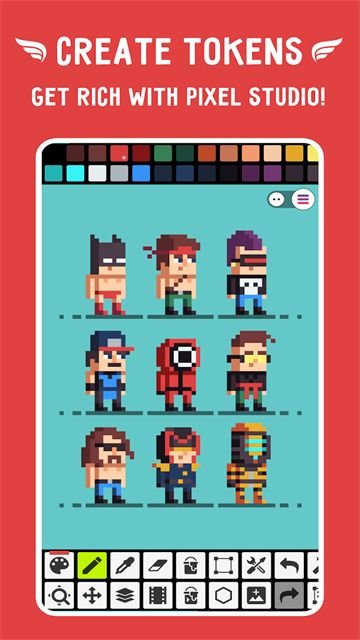PixelStudio���İ��ͼ