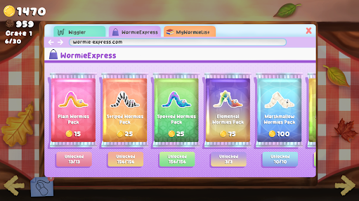 蠕虫小店汉化版(Wormies)截图