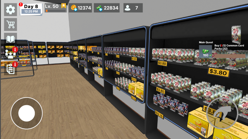 我的卡牌店模拟器3D截图