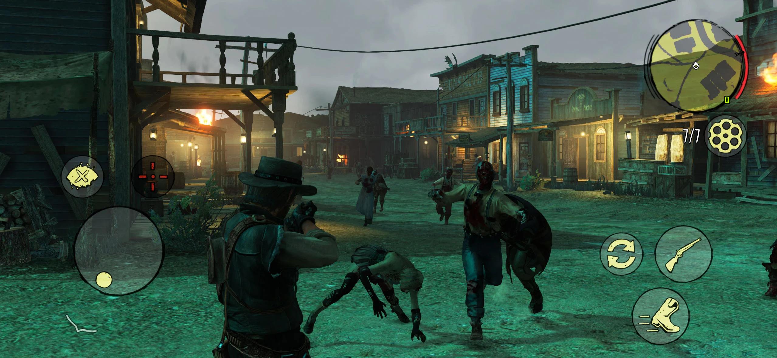 RDR��Ұ���ڿ;���R�������˵����ͼ