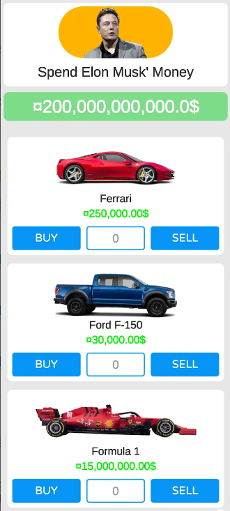 花光马斯克的钱模拟器(Spend Elon Musk Money)截图6