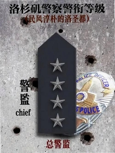 洛杉矶警察警衔晋升表图片