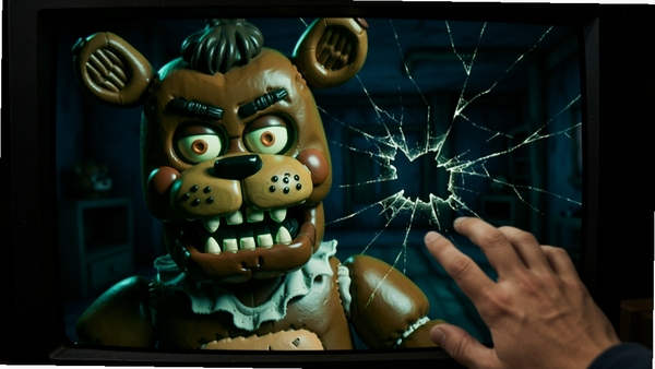 ����ܵ���ҹ��3��ͻȻ���ֵĻ�Ӱ��żFreddy���沿Ť����������ɫ��â����Ļ�����Ѻ�Ч���������Ҫ���ٵ����ܡ�