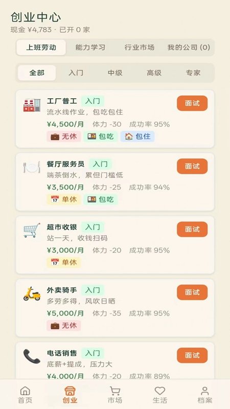 五千元创业无限资源截图1
