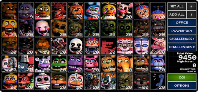 玩具熊午夜后宫之终极定制夜(Ultimate Custom Night) 玩具熊午夜后宫之终极定制夜(Ultimate Custom Night)