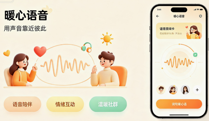 暖心语音app 暖心语音app