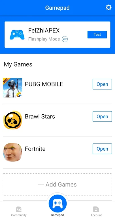 ������Ϸ�����ʰ�(Flydigi Game Center)