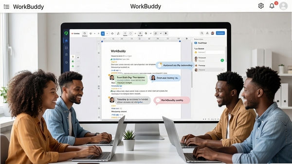 WorkBuddyʵʱЭ������Ԥ����չʾ����ͬʱ�༭�ĵ������ۻ��������������Ѻã�����������ʾ�ڶ���������