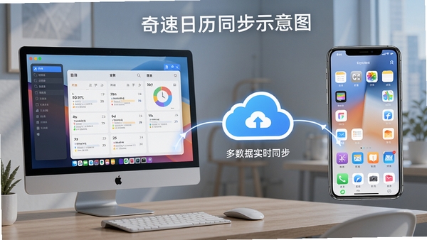 �����������豸ͬ��ʾ��ͼ������ǵ��Խ��棬�ұ����ֻ����棬�м�����ͼ�����ӣ�ǿ������ʵʱͬ���ı����