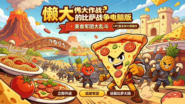 懒大作战2025:伟大的比萨战争截图
