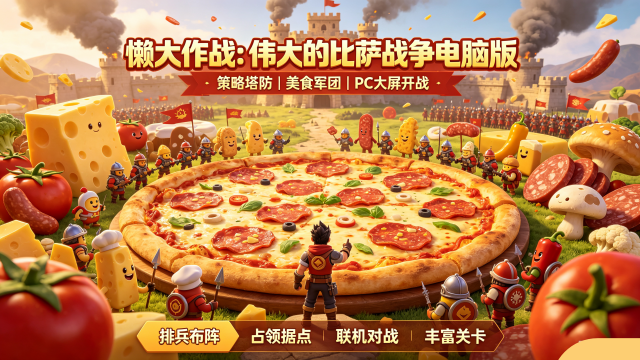 懒大作战2025:伟大的比萨战争截图