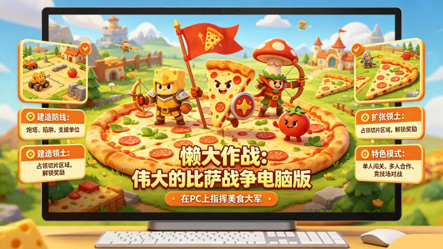懒大作战2025:伟大的比萨战争截图