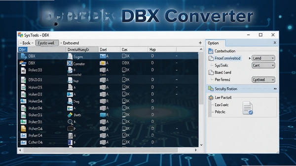 �����������ͼ��չʾSysTools DBX Converter�����棬���ΪDBX�ļ��б����Ҳ�Ϊת��ѡ�����Ϊ�Ƽ����������רҵ��ͻ���������ƺͺ��Ĺ���
