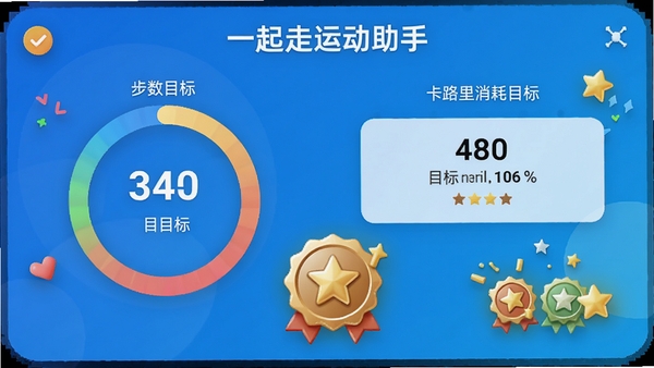 һ�����˶����ָ��Ի�Ŀ���趨���棬չʾ�û��Զ��岽��Ŀ��Ϳ�·������Ŀ�꣬����������Ȼ���ͼ��Ŀ���ɰٷֱȺͼ�������Ԫ�أ�ɫ���������ã�ͻ��Ŀ�������ɾͼ������ܡ�