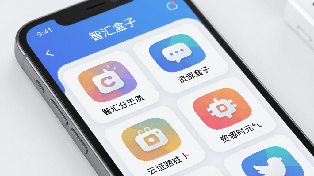һ�������ֻ���Ļ��д����Ļ��������ʾ�ǻ����App����Դ������棬ͼ��ɫ�ʷḻ������Ϊ�ִ���Լ��񣬹���������ͣ�ͻ���������������Ч��
