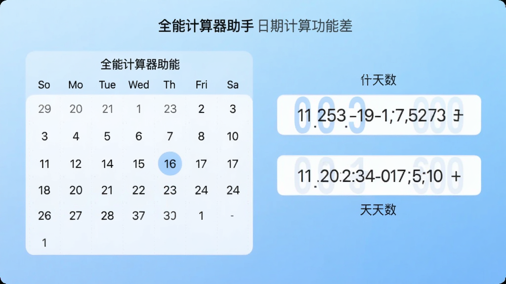ȫ�ܼ������������ڼ��㹦�ܽ��棬��ʾ�����������������֮������������ɾ���ˬ������Ϊǳ��ɫ����