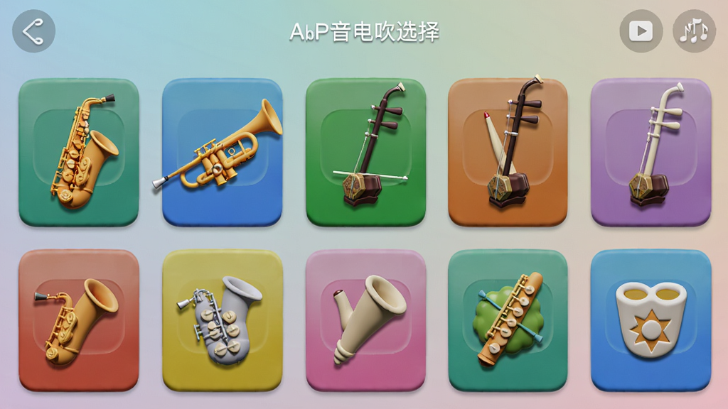 ����紵��APP��ɫѡ����棬�Կ�Ƭ��ʽ��������˹��С�š������ȶ�������ͼ�꣬ɫ�����ޣ�3D��Ⱦ��񣬱���Ϊ���Ž���ɫ��