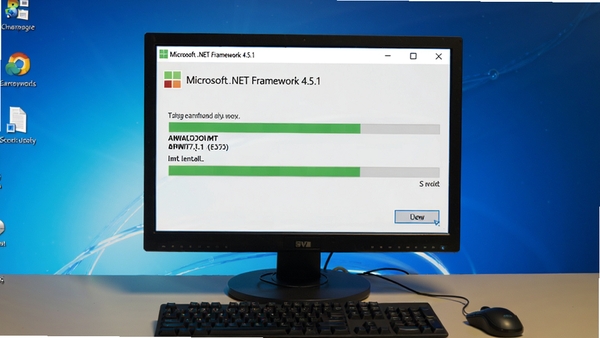 �û����ڵ����ϰ�װMicrosoft .NET Framework 4.5.1����������ʾ��װ�У�����Ϊϵͳ����
