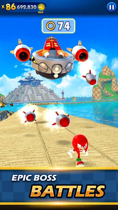 ���ٳ����Ϸ�ֻ���(SonicDash)��ͼ