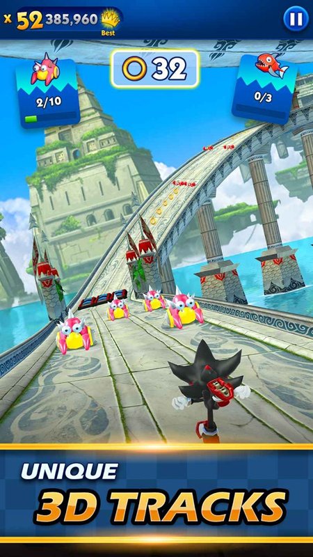 ���ٳ����Ϸ�ֻ���(SonicDash)��ͼ