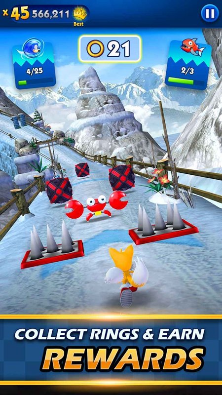 ���ٳ����Ϸ�ֻ���(SonicDash)��ͼ
