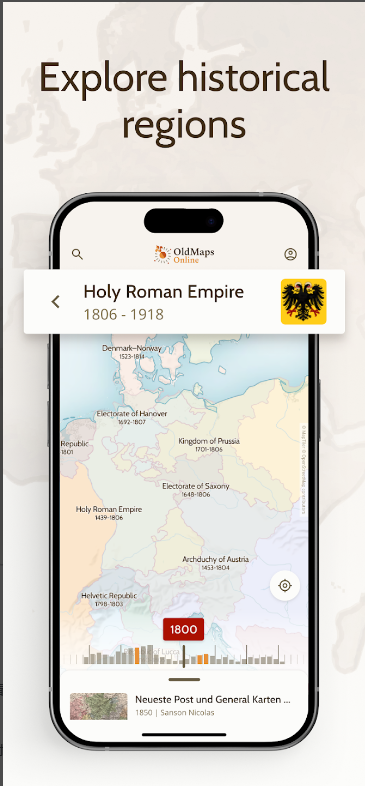 �ɵ�ͼOldMapsOnline��׿���ͼ