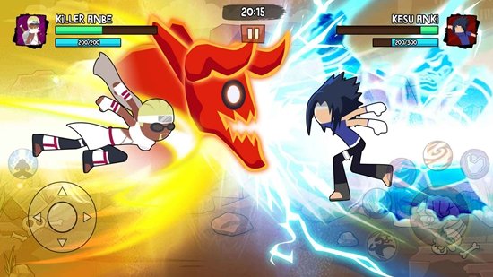 ������ߴ�ս��Ϸ�ֻ���(Stick Ninja)��ͼ
