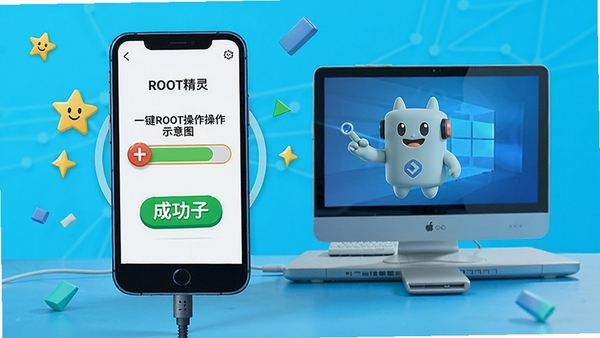 ROOT����һ��ROOT��������ʾ��ͼ���ֻ����ӵ��ԣ�������ʾ�������ͳɹ���ʾ��ɫ��������ͻ���򵥿��
