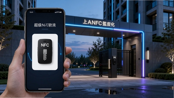 ����NFCԿ�����������ͼ��չʾ�ֻ�ģ���Ž������ܣ�����Ϊ�ִ�С�����ţ��Ƽ���ʮ��