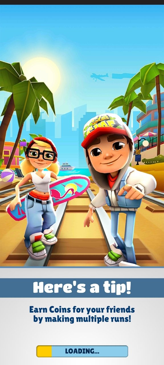 �����ܿ��������з����Ȼ�ɽ�İ�(Subway Surf Miami)��ͼ