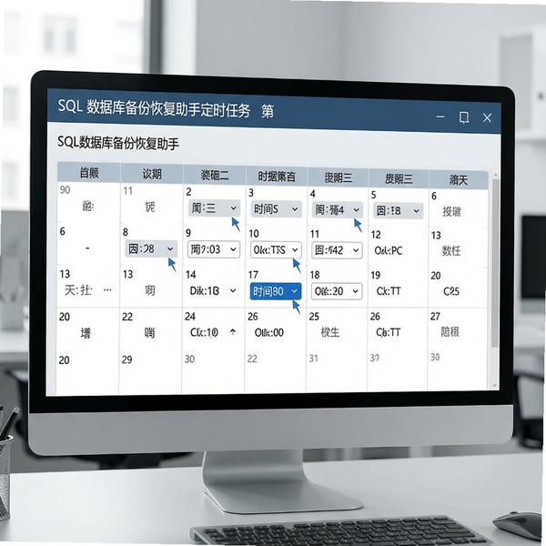 SQL���ݿⱸ�ݻָ����ֶ�ʱ�������ý��棬չʾ����ʽ������壬��ѡ��Ƶ�ʡ�ʱ��㣬����Ϊǳ��ɫ�칫�����������Ѻã����ܱ�ע���������רҵ��