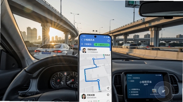 һ��չʾС��˳�糵APP�����ڳ��е�·���еĳ���ͼ����������ֻ��ϵ�·�߹滮��ƥ��ɹ��ĳ�����Ϣ���������峿�����µĳ��������ţ�����ִ�����