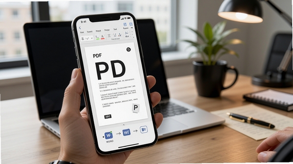 ��ʽת�����ĵ�ת�����ܣ��ֻ���Ļ��ʾPDF�ļ�����ת��ΪWord�ĵ����칫��������רҵ��