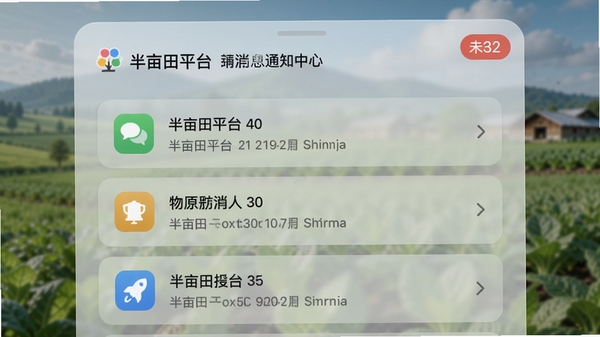 ��Ķ��ƽ̨��Ϣ֪ͨ���Ľ��棬������δ����Ϣ���ֽǱ꣬�б�չʾ��ͬ���͵�֪ͨͼ�꣬��������ë����Ч����ͻ����Ϣ���͵ļ�ʱ������Ҫ�ԡ�