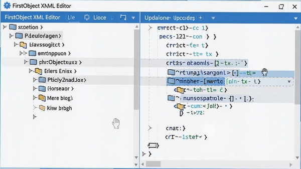 FirstObject XML Editor������ͼ�༭�����������ק�ڵ�ı�㼶��ϵ���Ҳ����ͬ���������£��������������ɫ