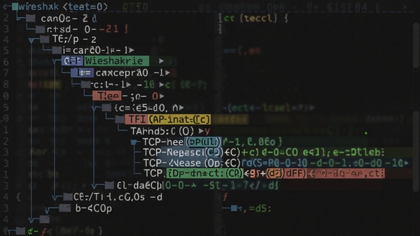 WiresharkЭ�������״�ṹͼ��չʾTCP/IP�ֲ�ϸ�ڣ���ɫ�������ֶΣ�����Ϊ��ɫ������רҵ��ǿ