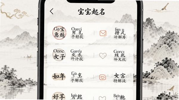 �ֻ���Ļ��չʾ������������APP���Ƽ�ҳ�棬�б����ж����ע��ƴ��������������к�Ů�����֣������������ۣ������ǵ��ŵĹ���ˮī��Ԫ��