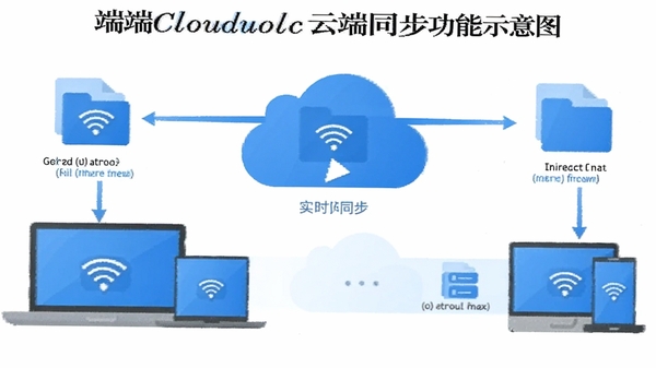 �˶�Clouduolc�ƶ�ͬ������ʾ��ͼ��չʾ���豸���ļ�ʵʱͬ����ͼ�����ƽ������ɫ��ɫ��