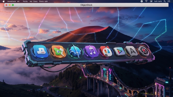 ObjectDock�������ͼ��չʾ�ſ��3D Dock����ͼ��Ŵ󶯻�Ч��������Ϊ����羰��ֽ������������Mac OSϵͳ��ɫ������������ϸ�ڷḻ��8K�ֱ��ʣ������廭�ʣ�����������������˷��