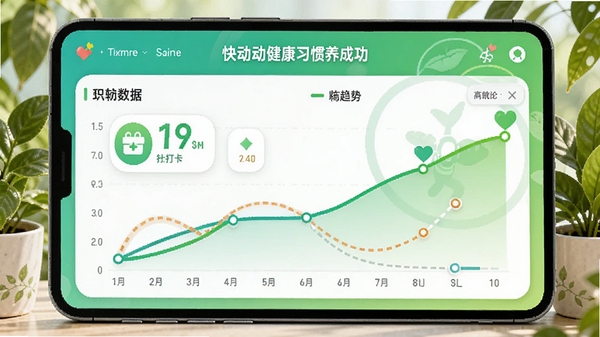 �춯������ϰ�����ɹ��ܵ�ͳ��ͼ�����棬չʾһ�ܵĴ����ݺ��������ߣ�ɫ�����죬��������ɫֲ��Ԫ�أ���������������������