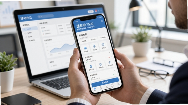 ����7000���������һ�廯�������ֻ��˵Ĳ������棬չʾ�ƶ��칫����