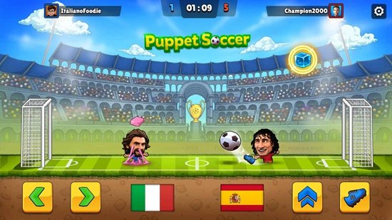 ľż������Ϸ�ֻ���(Puppet Soccer)��ͼ