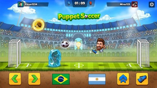 ľż������Ϸ�ֻ���(Puppet Soccer)��ͼ