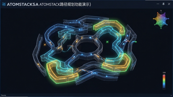 AtomStack·���滮������ʾͼ��չʾ����ͼ���Զ����ɵ��Ż���̹켣��������ʾ���ܱ�������