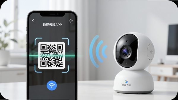 ������ͫAPP�����豸�Ķ�����ʾ���ֻ���Ļ��ʾɨ���ά��Ľ��棬�Ա���һ̨������������ͷ���źŲ���ͼ���ʾ���ӳɹ������������¼�Լ��ͻ�����������ı���ԡ�