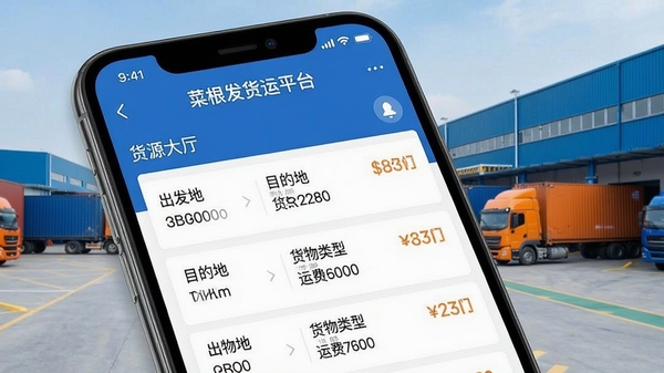 һ��չʾ�˸�������ƽ̨APP������ĸ����ֻ���ͼ������������ʾ����Դ�������б������������ء�Ŀ�ĵء��������͡��˷Ѽ۸�ȹؼ���Ϣ������Ϊ�ִ���������԰����ɫ������ɫ�ͳ�ɫΪ�������дʵ��UI��Ƽ�����ˣ�ͻ��APP���ơ��˸�������ƽ̨��