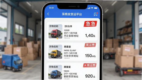 �˸�������ƽ̨APP�Ļ�Դ�б�ҳ�棬�����ú�ɫ��ǩ��ע�š������������˷ѡ���������ÿ����Դ��Ƭ����չʾ�������ơ�������װж����ַ���˷ѣ�������Ϣ�㼶������ɫ�������������黯����ͻ���б�����